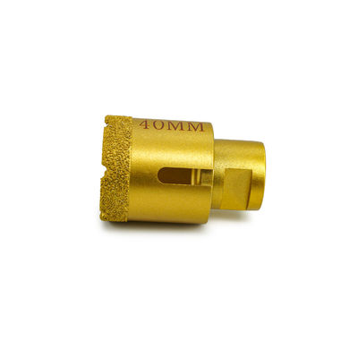 LINSING 真空溶接式CNCダイヤモンドコアドリルビット 石のドリル 19-125mm直径