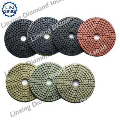 トップ- D100MM ダイヤモンド 石の磨きパッド 100mm から 300mm