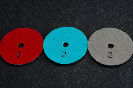 トップ- D100MM ダイヤモンド 石の磨きパッド 100mm から 300mm