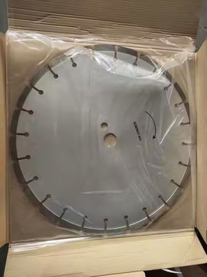 鋭さ強化 450mm コンクリートレーザー溶接 ダイヤモンドソー刃 コンクリート切断