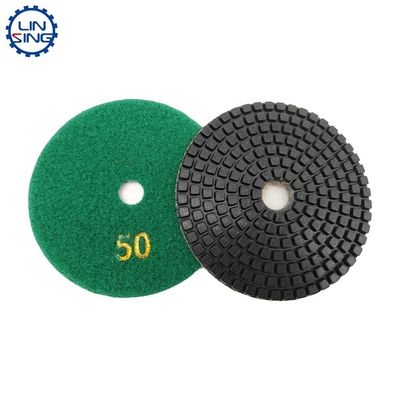グランイト・マーブル・ダイヤモンド 樹脂 磨きパッド 砂紙 濡れ 白 Buff 3 ステップ パッド 100mm 125mm ツール