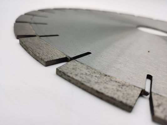 良い耐磨性 350mm U ダイヤモンドソー刃 石灰岩を切る 冷凍プレス プロセスタイプ