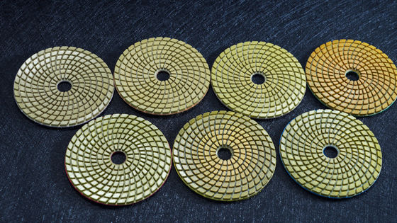 耐久性の高い乾燥湿 diamant 磨きディスク